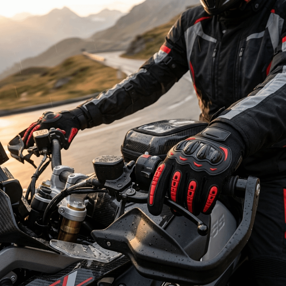 Motorcycle Glove Knuckle - Gants de moto résistants à l'usure,