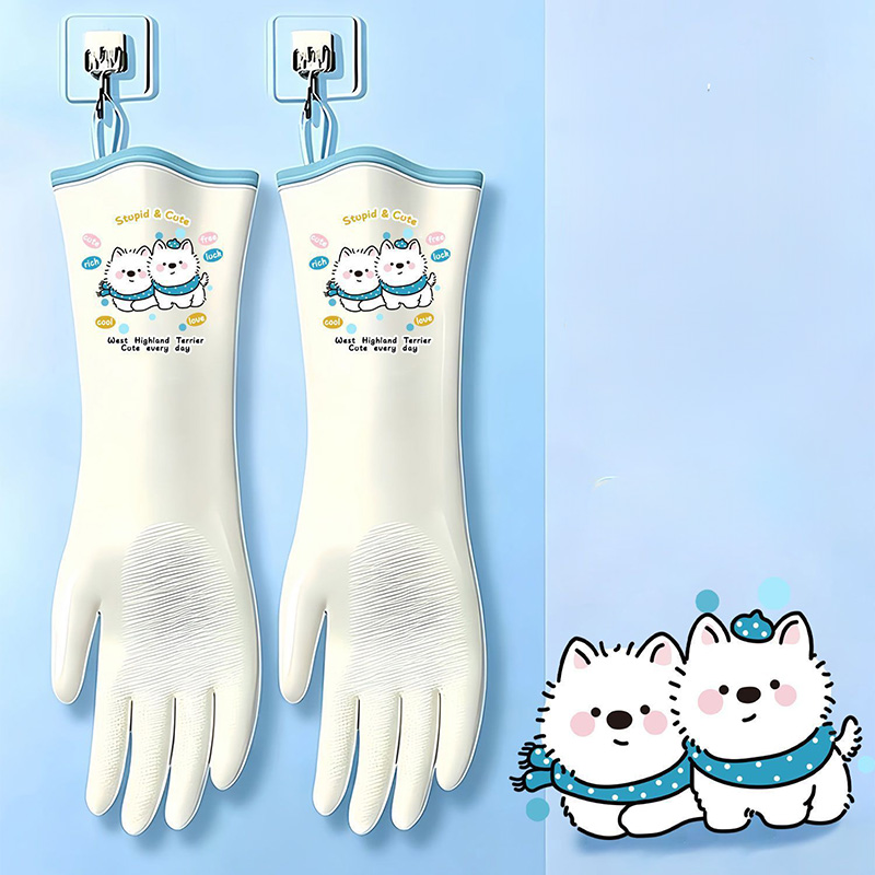 Dish Glove Rubber - Gants de lavage de vaisselle en