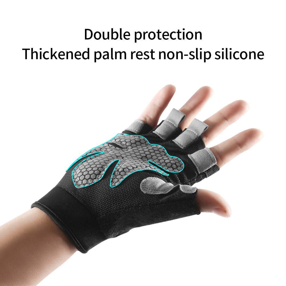 Gants demi-doigt antidérapants - Workout Glove Gym avis et prix