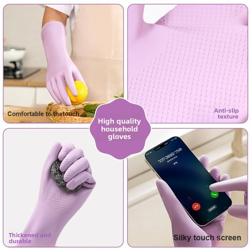 Gants de lavage de vaisselle e - Dish Glove Rubber avis et prix