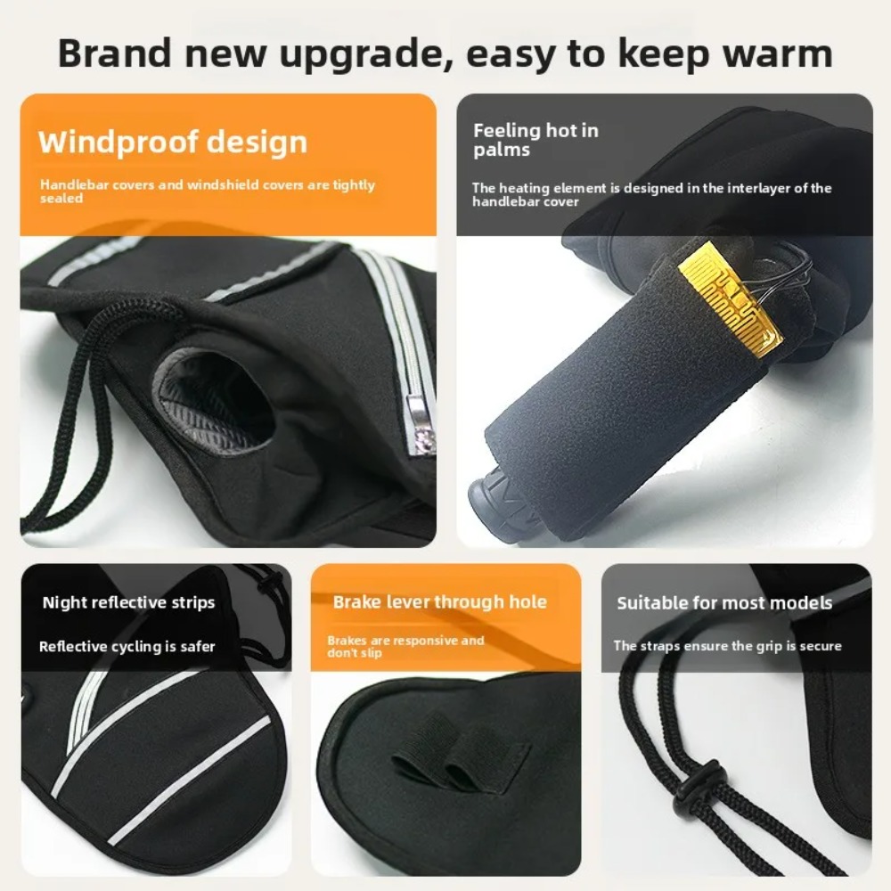 Couvre-guidon de moto, gants é - Heat Resistant Glove avis et prix